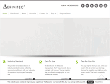 Tablet Screenshot of derivitec.com